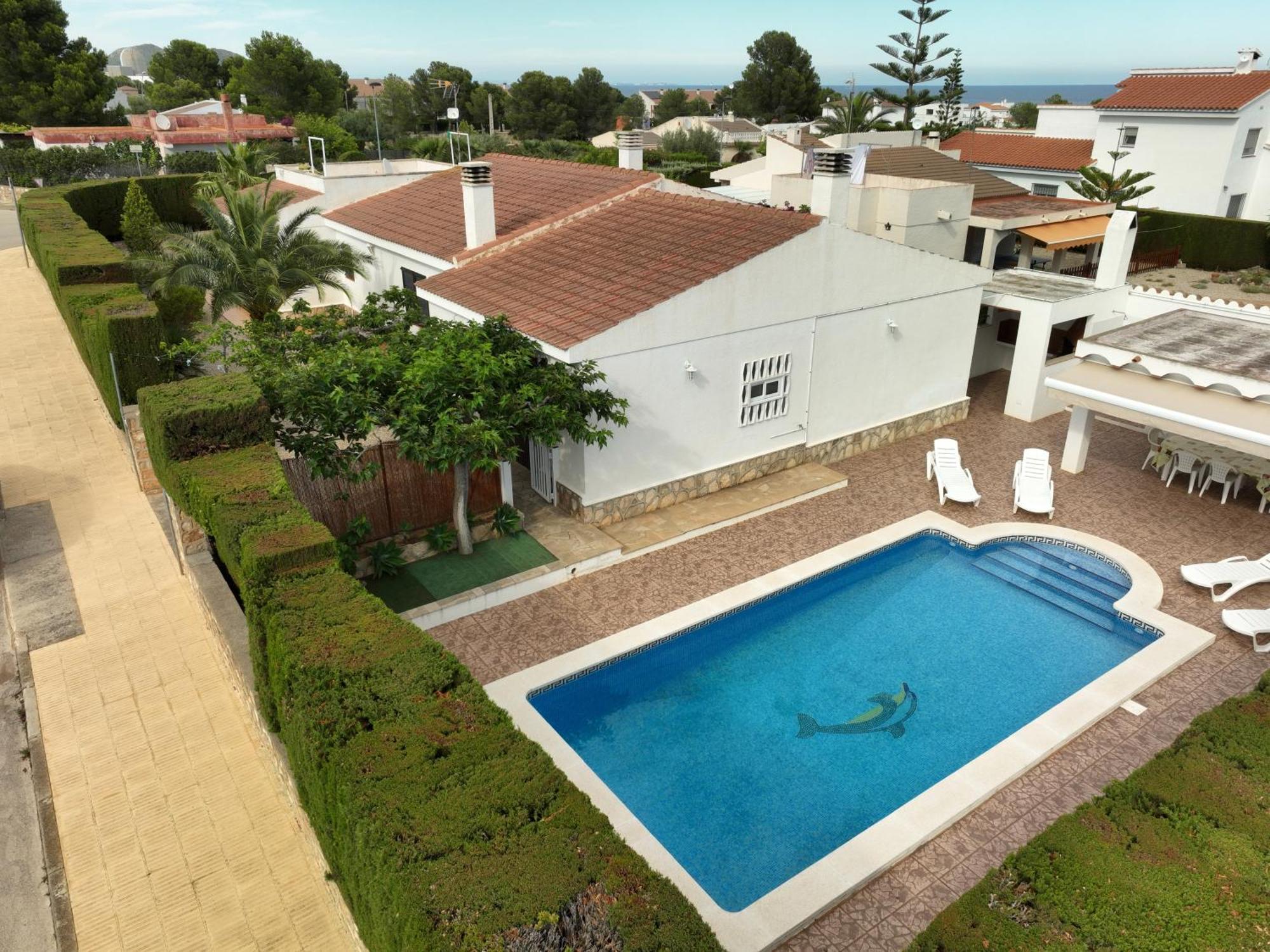 Exclusiva Villa Con Piscina 卡拉法特 外观 照片